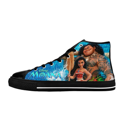 Princess Moana Waialiki Maui Custom High Top Sneakers Shoes