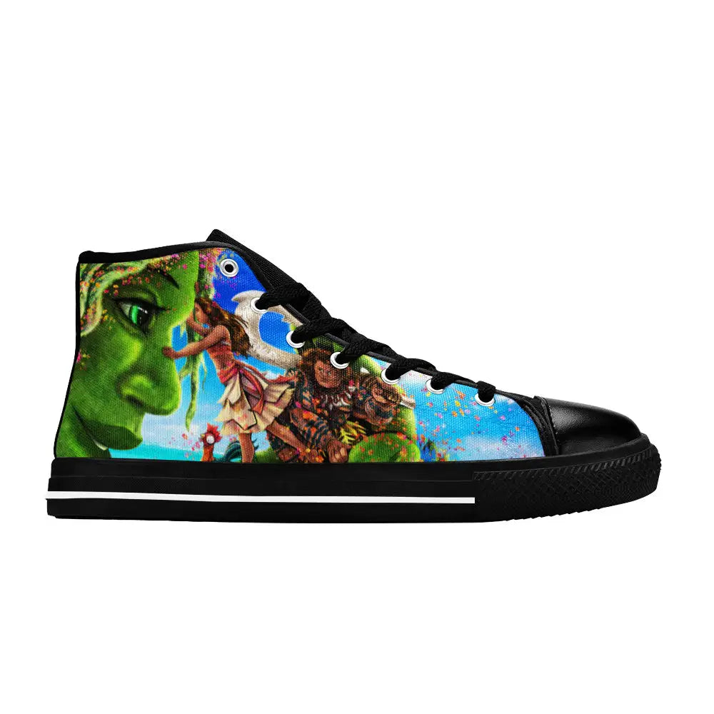 Princess Moana Waialiki Maui Custom High Top Sneakers Shoes