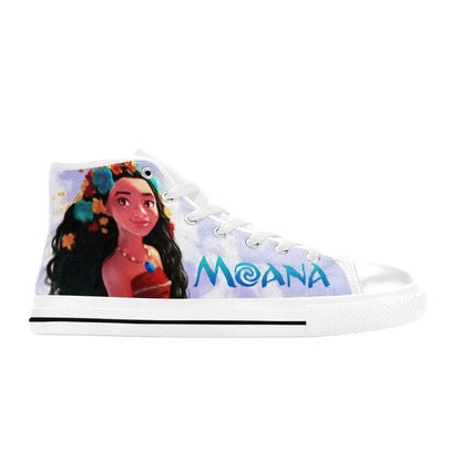 Princess Moana Waialiki Maui Custom High Top Sneakers Shoes