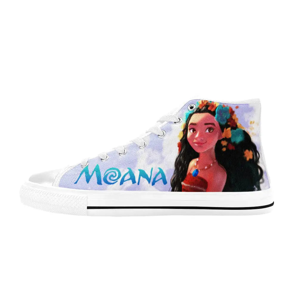 Princess Moana Waialiki Maui Custom High Top Sneakers Shoes