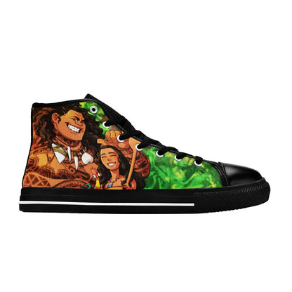 Princess Moana Waialiki Maui Custom High Top Sneakers Shoes