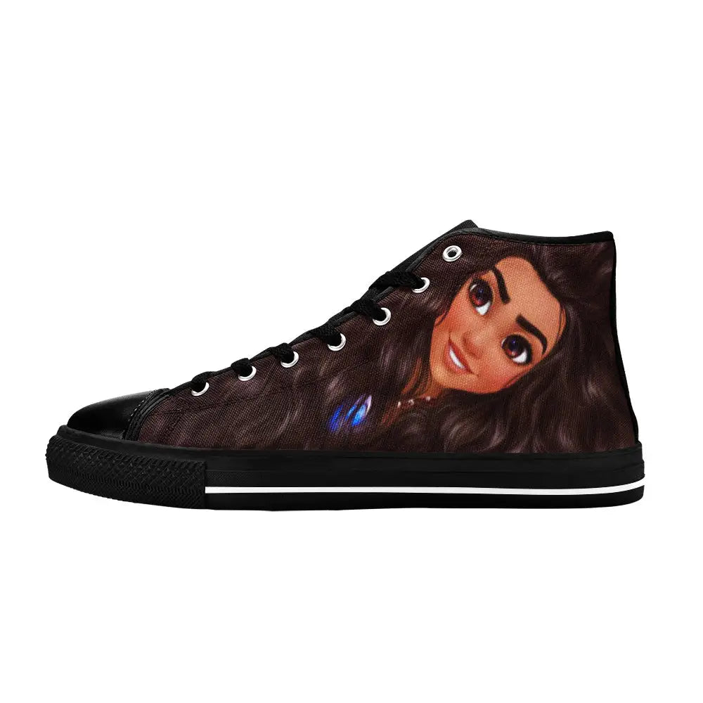 Princess Moana Waialiki Maui Custom High Top Sneakers Shoes