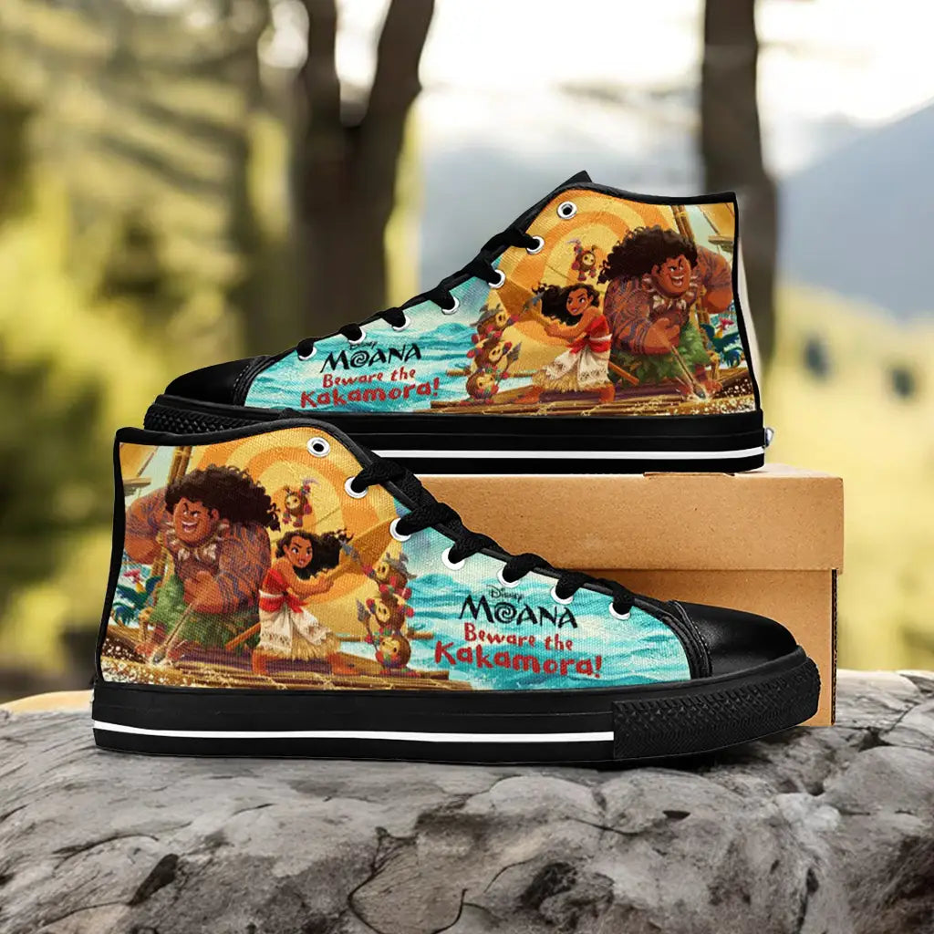 Princess Moana Waialiki Maui Custom High Top Sneakers Shoes