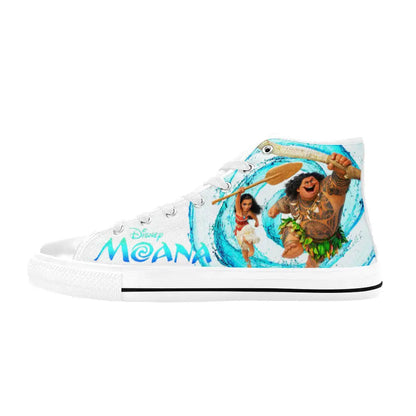 Princess Moana Waialiki Maui Custom High Top Sneakers Shoes