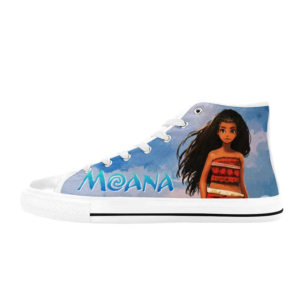 Princess Moana Waialiki Maui Custom High Top Sneakers Shoes