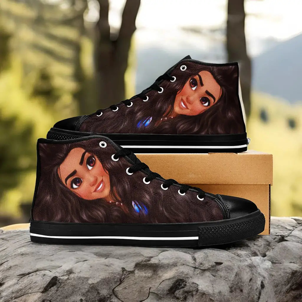 Princess Moana Waialiki Maui Custom High Top Sneakers Shoes