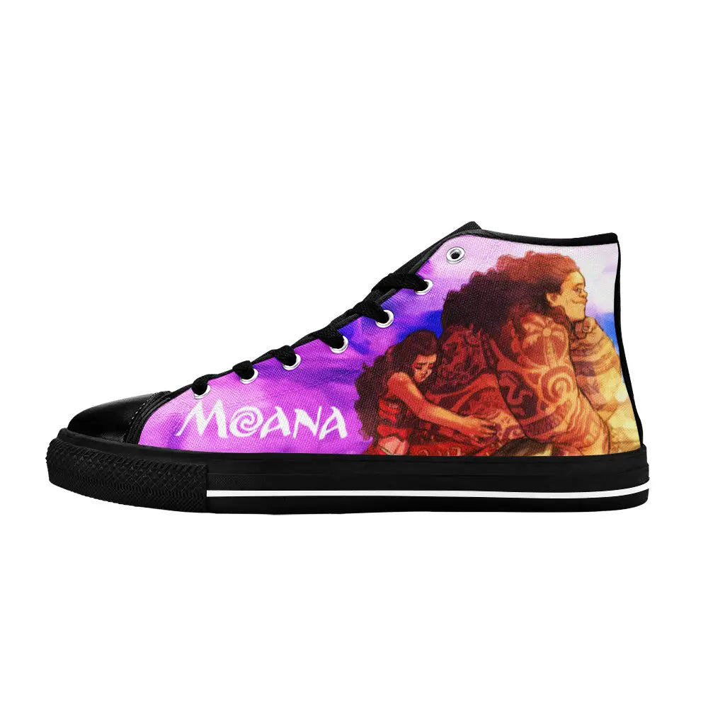 Princess Moana Waialiki Maui Custom High Top Sneakers Shoes