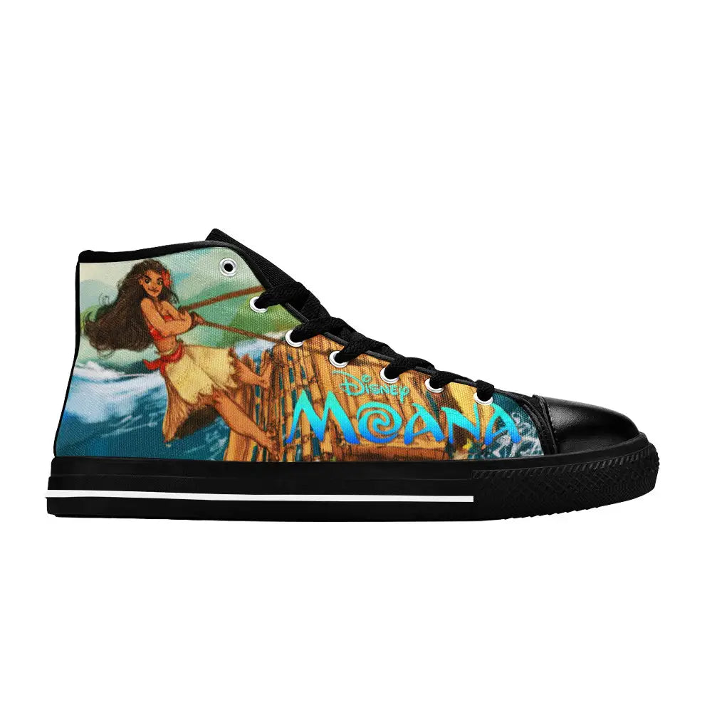 Princess Moana Waialiki Maui Custom High Top Sneakers Shoes