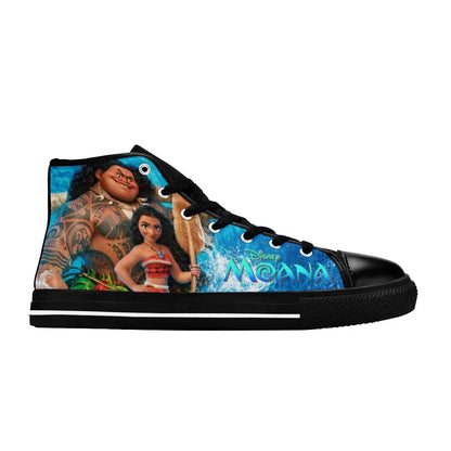 Princess Moana Waialiki Maui Custom High Top Sneakers Shoes