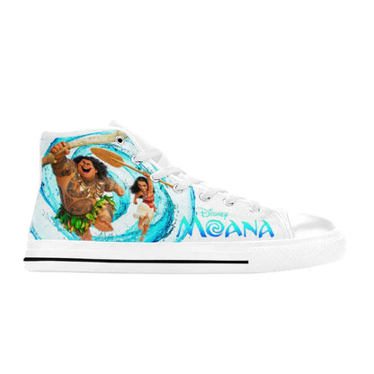 Princess Moana Waialiki Maui Custom High Top Sneakers Shoes