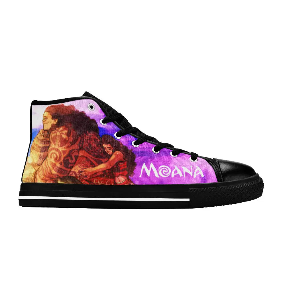 Princess Moana Waialiki Maui Custom High Top Sneakers Shoes