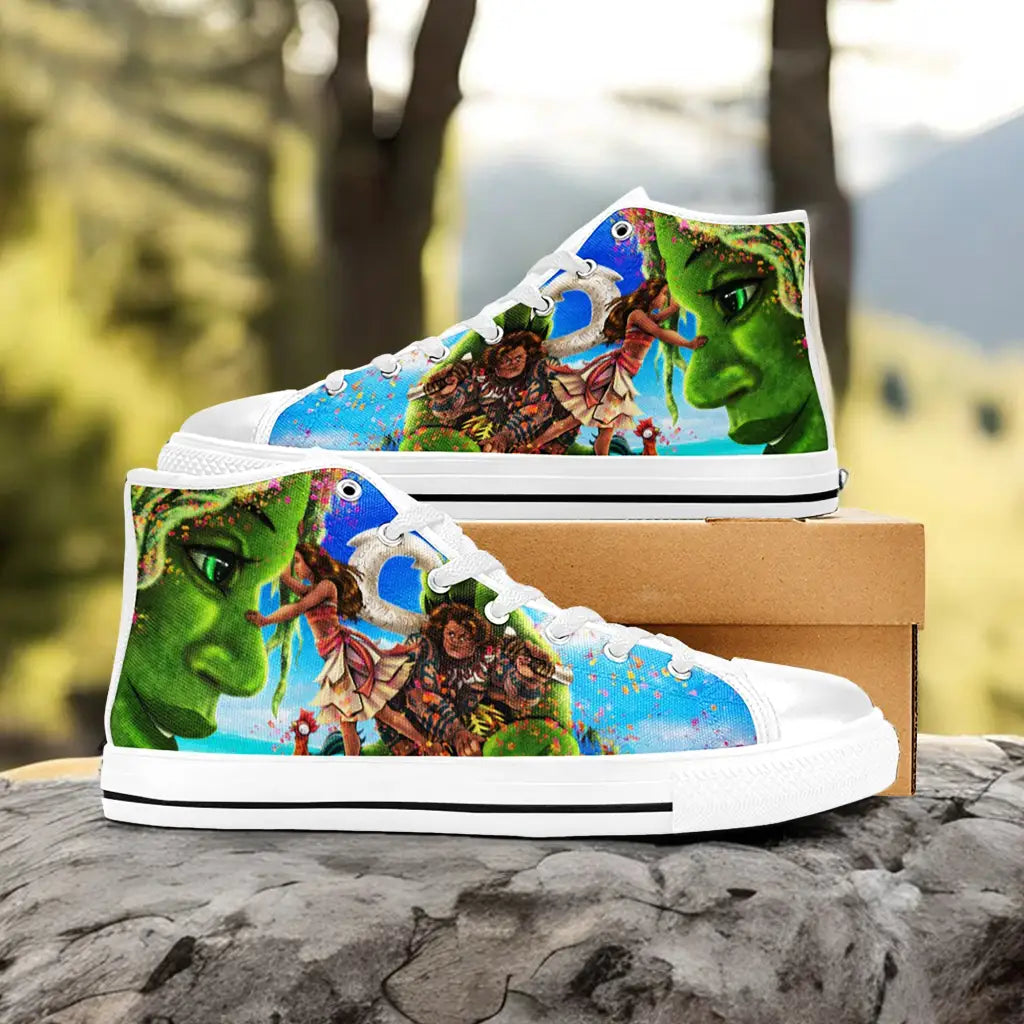 Princess Moana Waialiki Maui Custom High Top Sneakers Shoes