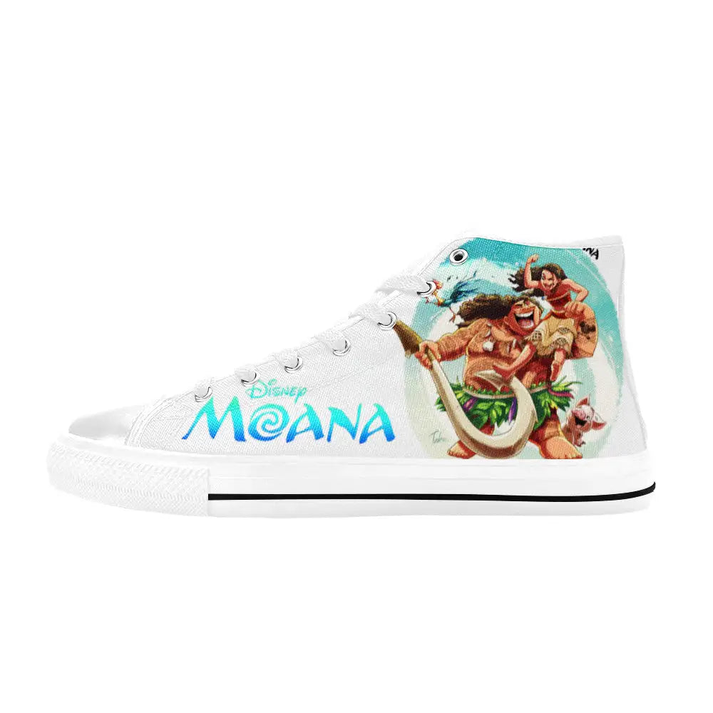 Princess Moana Waialiki Maui Custom High Top Sneakers Shoes