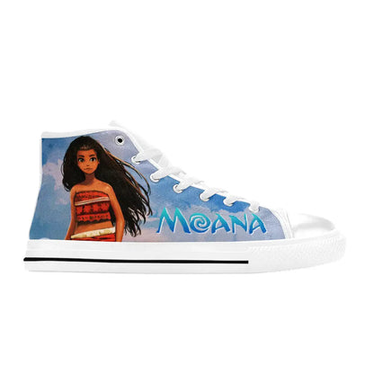 Princess Moana Waialiki Maui Custom High Top Sneakers Shoes