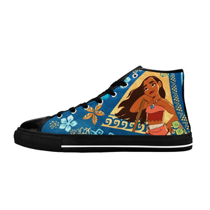 Princess Moana Waialiki Maui Custom High Top Sneakers Shoes