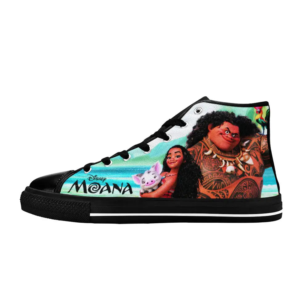 Princess Moana Waialiki Maui Custom High Top Sneakers Shoes