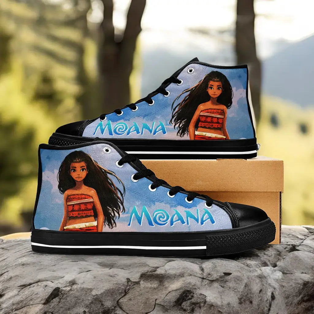 Princess Moana Waialiki Maui Custom High Top Sneakers Shoes