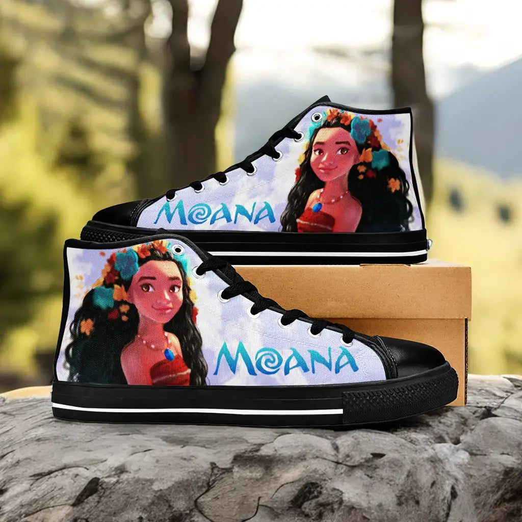 Princess Moana Waialiki Maui Custom High Top Sneakers Shoes