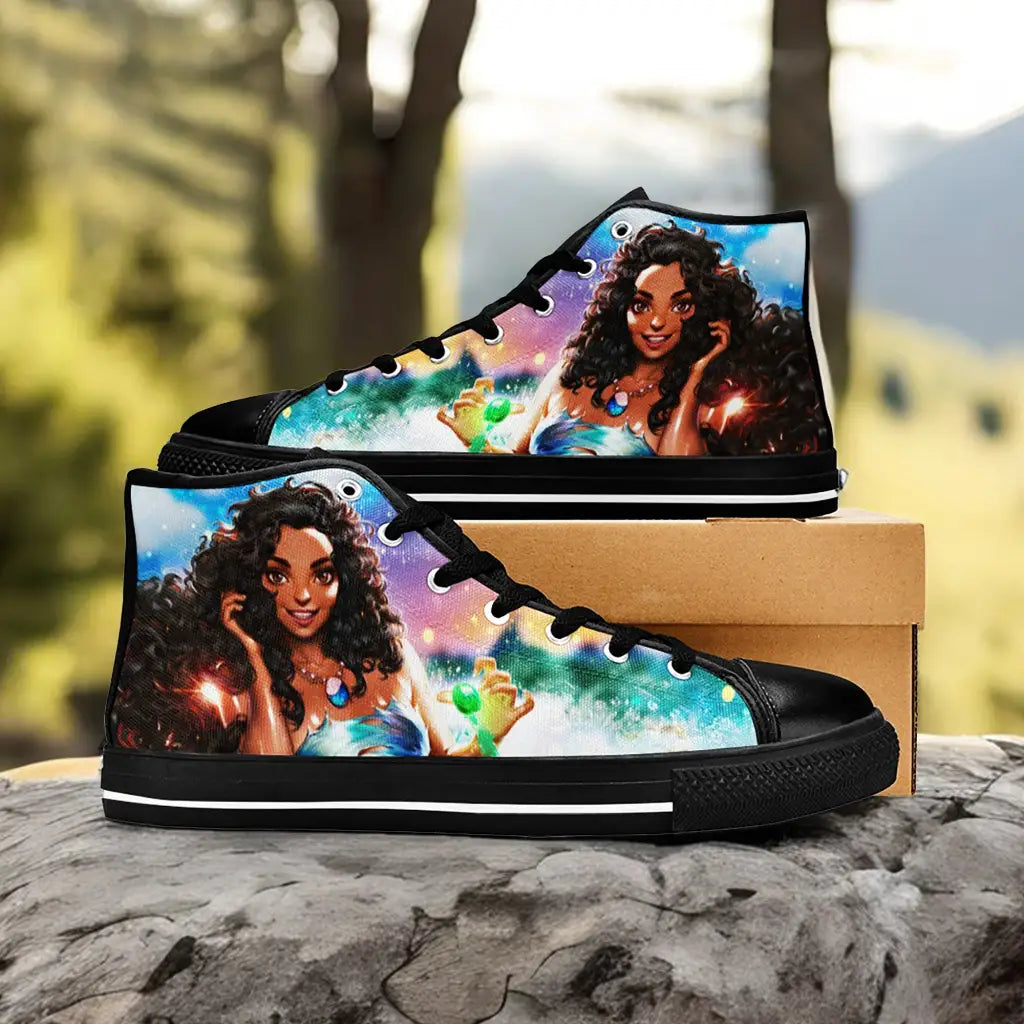 Princess Moana Waialiki Maui Custom High Top Sneakers Shoes