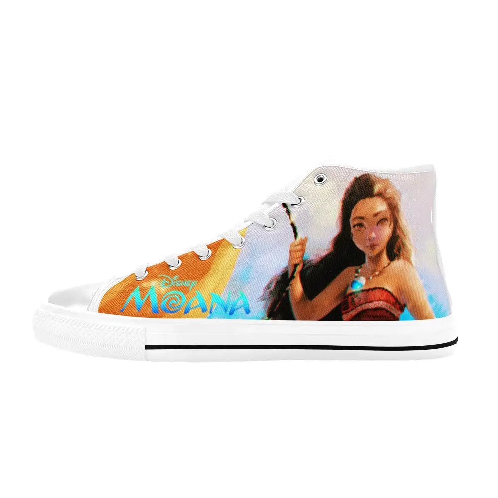 Princess Moana Waialiki Maui Custom High Top Sneakers Shoes