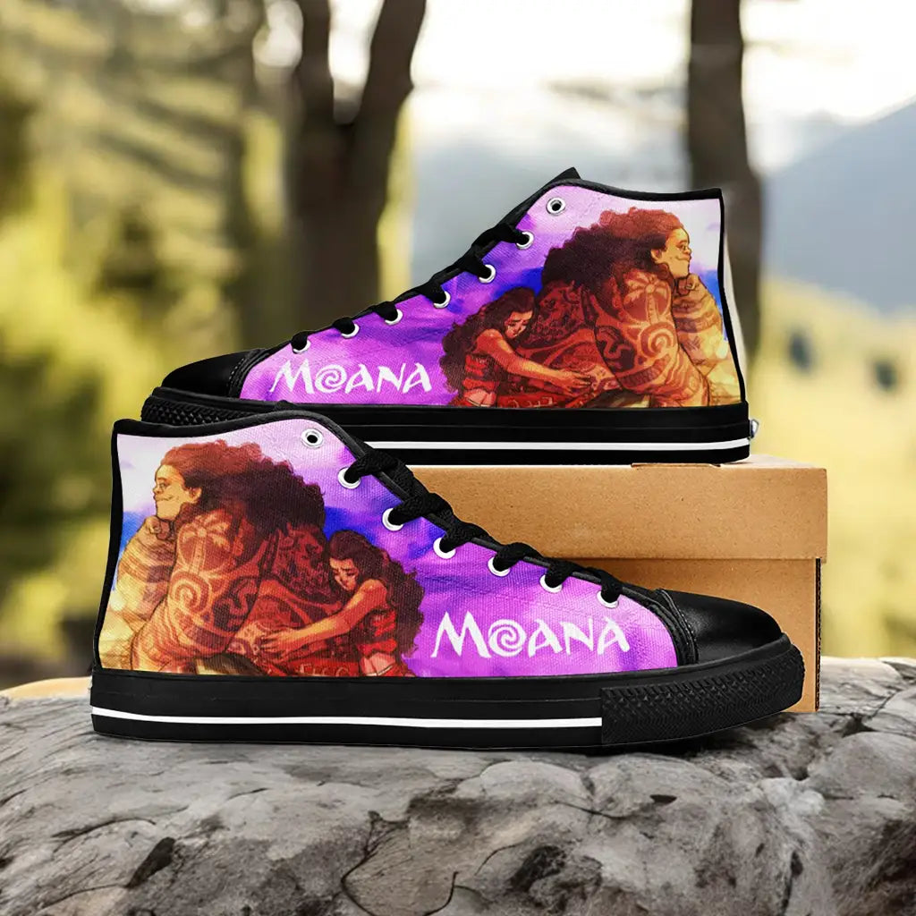 Princess Moana Waialiki Maui Custom High Top Sneakers Shoes