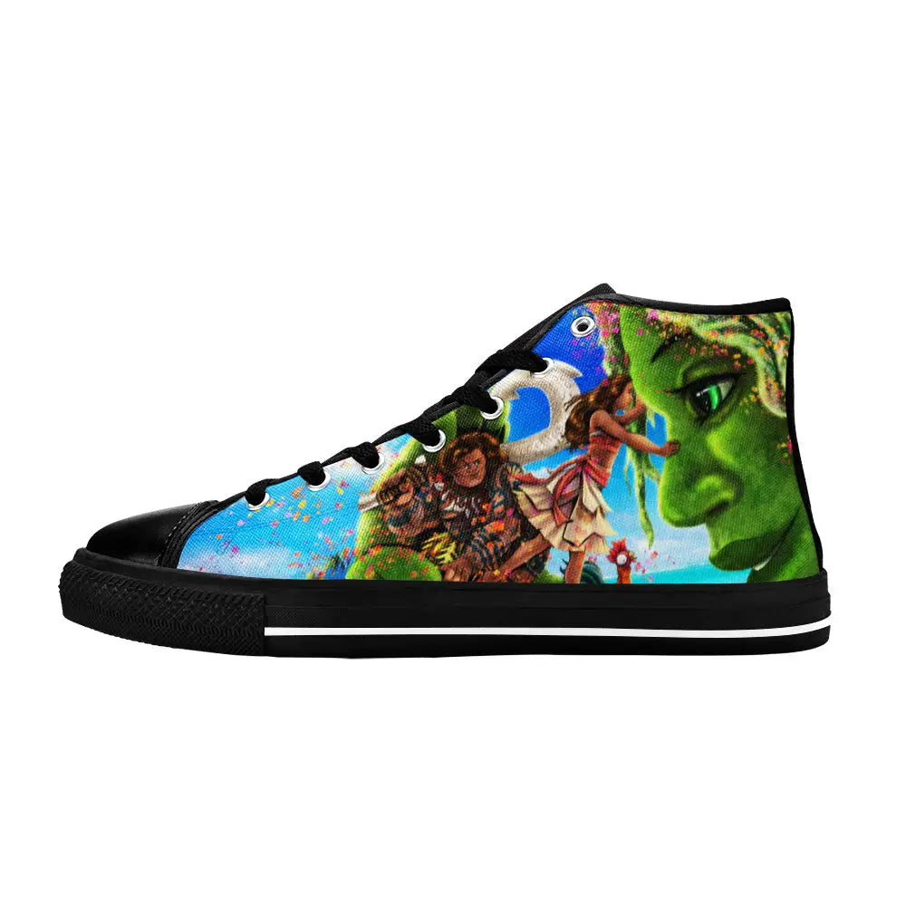 Princess Moana Waialiki Maui Custom High Top Sneakers Shoes