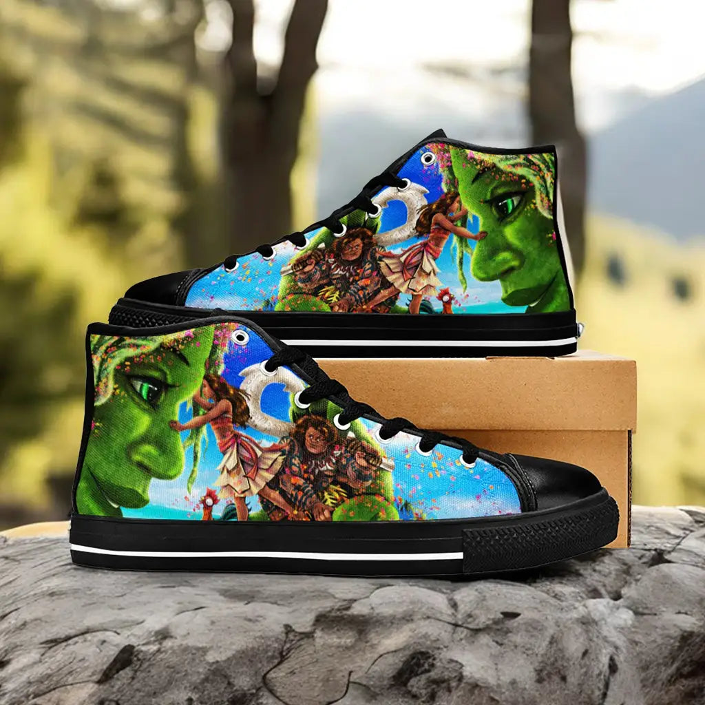 Princess Moana Waialiki Maui Custom High Top Sneakers Shoes