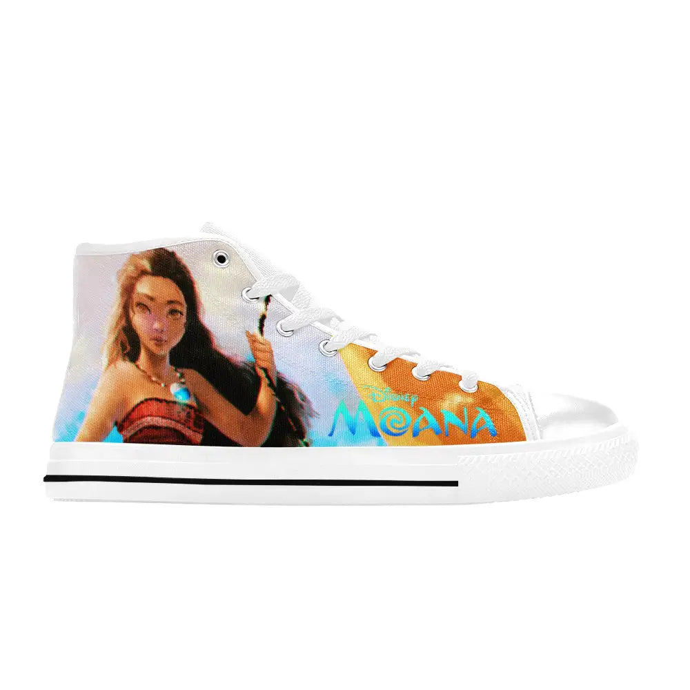 Princess Moana Waialiki Maui Custom High Top Sneakers Shoes