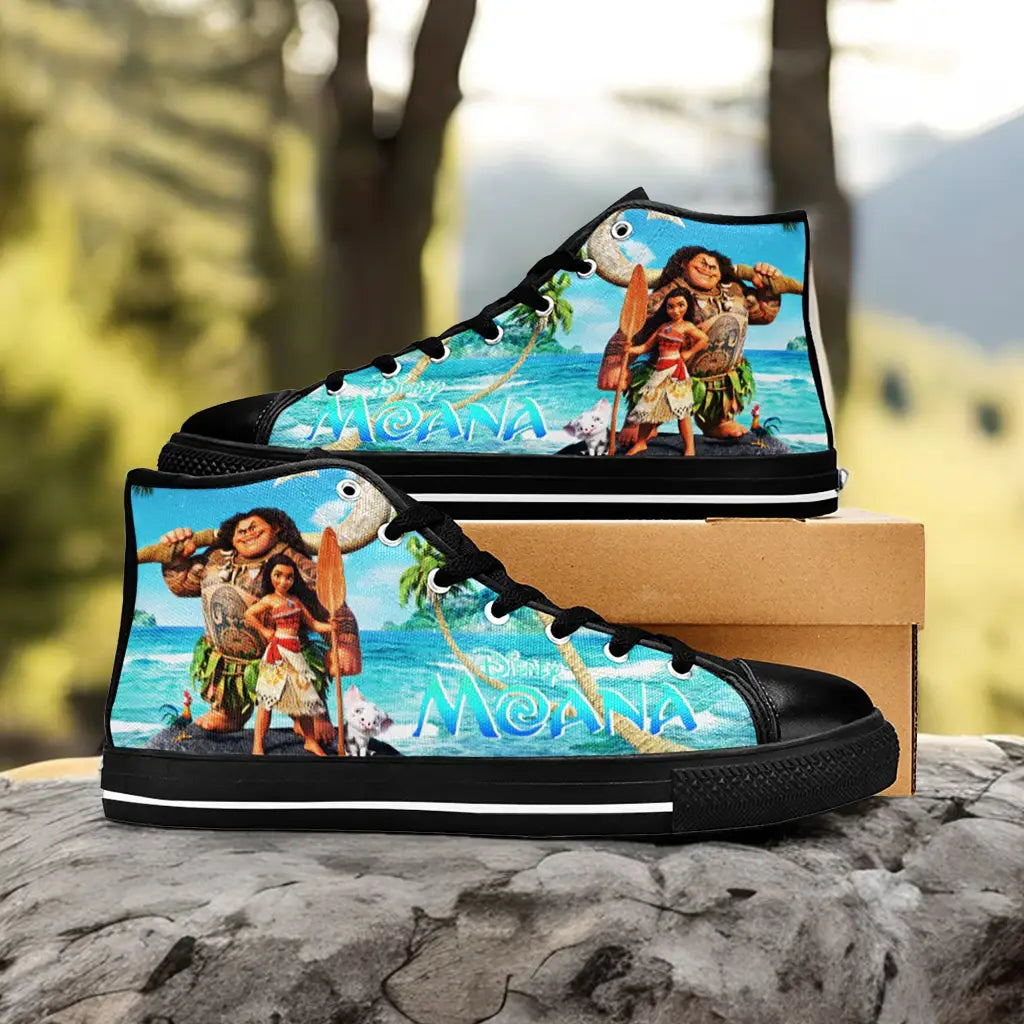 Princess Moana Waialiki Maui Custom High Top Sneakers Shoes