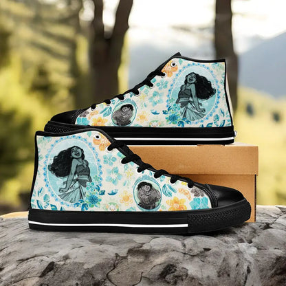 Princess Moana Waialiki Maui Custom High Top Sneakers Shoes