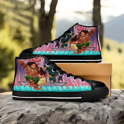 Princess Moana Waialiki Maui Custom High Top Sneakers Shoes