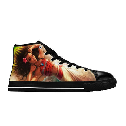 Princess Moana Waialiki Maui Custom High Top Sneakers Shoes