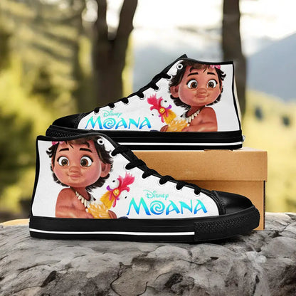 Princess Moana Waialiki Maui Custom High Top Sneakers Shoes