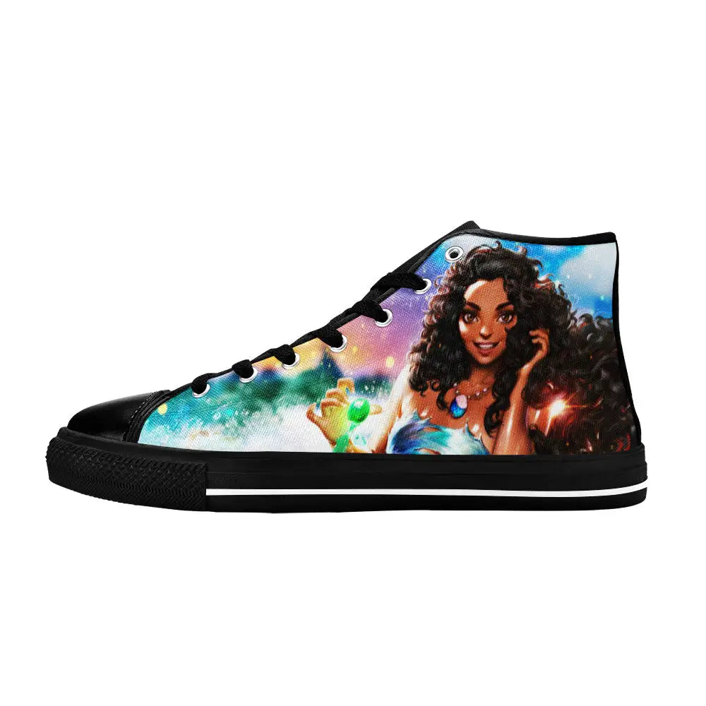 Princess Moana Waialiki Maui Custom High Top Sneakers Shoes