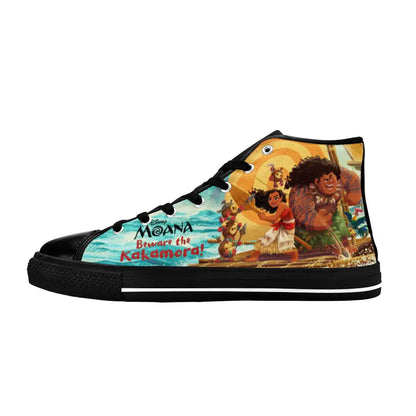 Princess Moana Waialiki Maui Custom High Top Sneakers Shoes