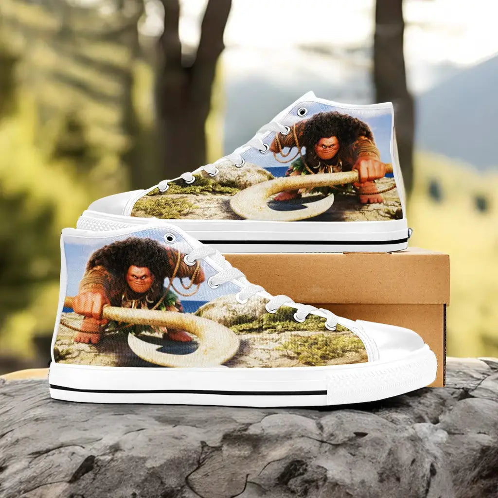 Princess Moana Waialiki Maui Custom High Top Sneakers Shoes