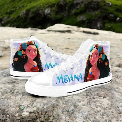 Princess Moana Waialiki Maui Custom High Top Sneakers Shoes