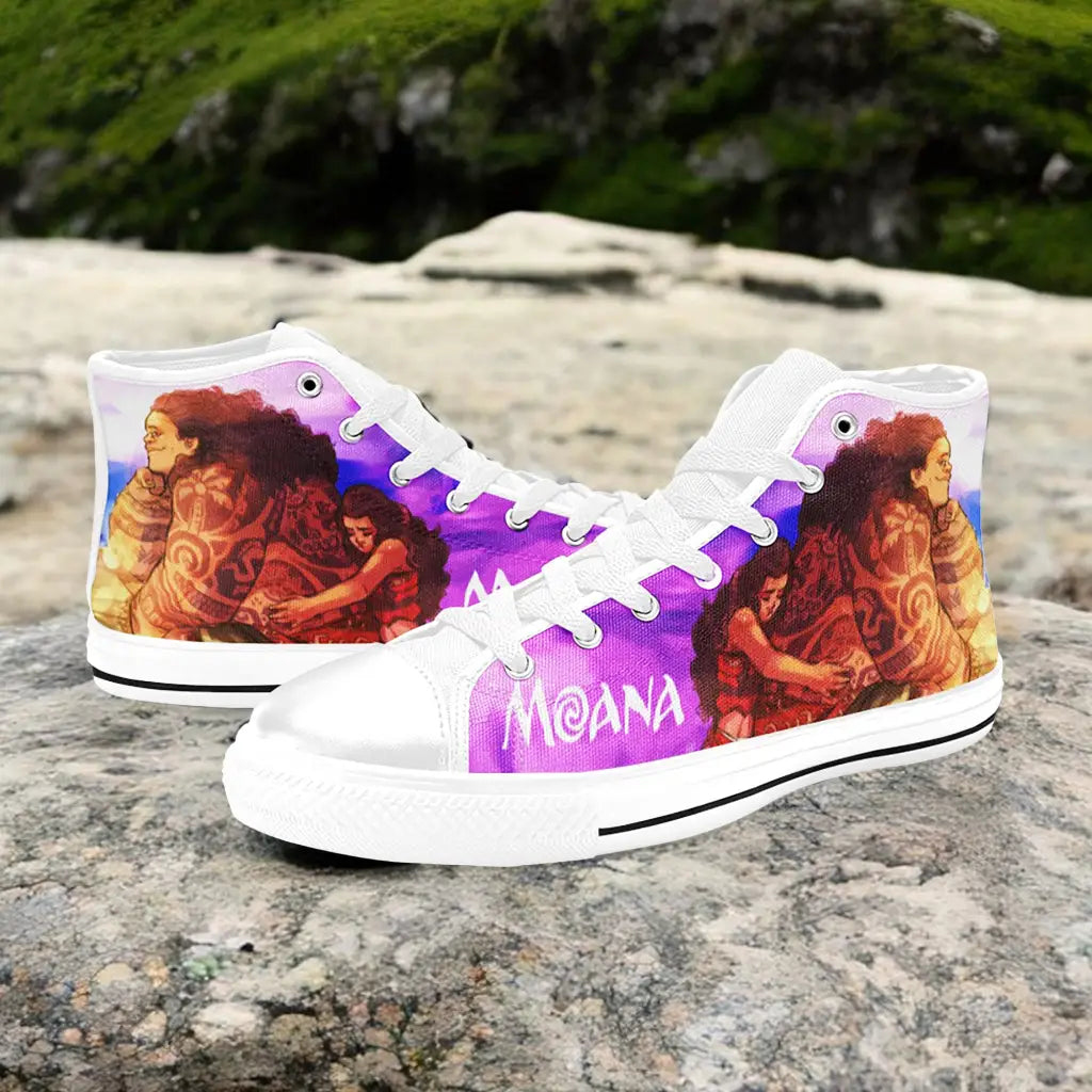 Princess Moana Waialiki Maui Custom High Top Sneakers Shoes