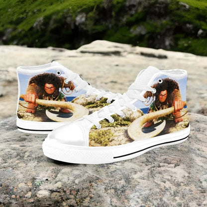 Princess Moana Waialiki Maui Custom High Top Sneakers Shoes