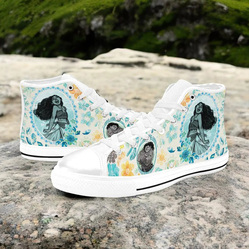 Princess Moana Waialiki Maui Custom High Top Sneakers Shoes