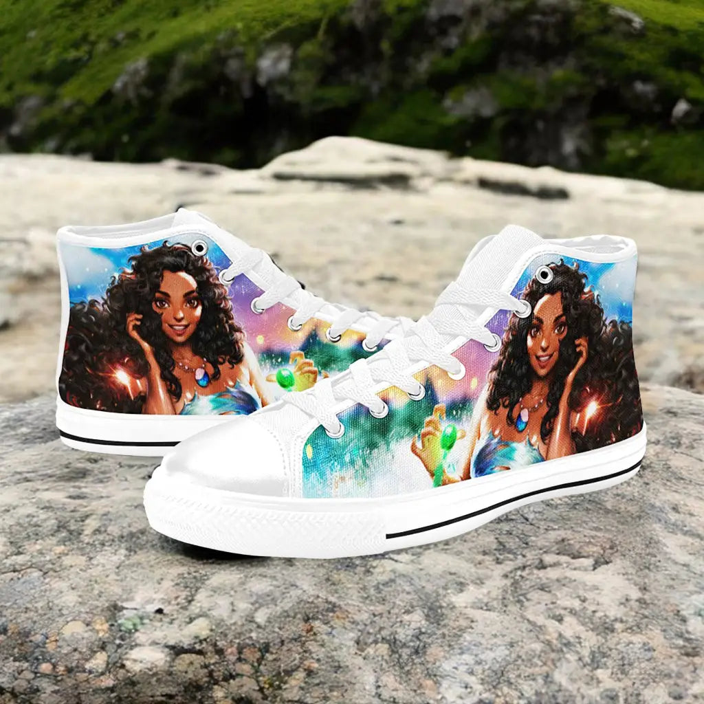 Princess Moana Waialiki Maui Custom High Top Sneakers Shoes