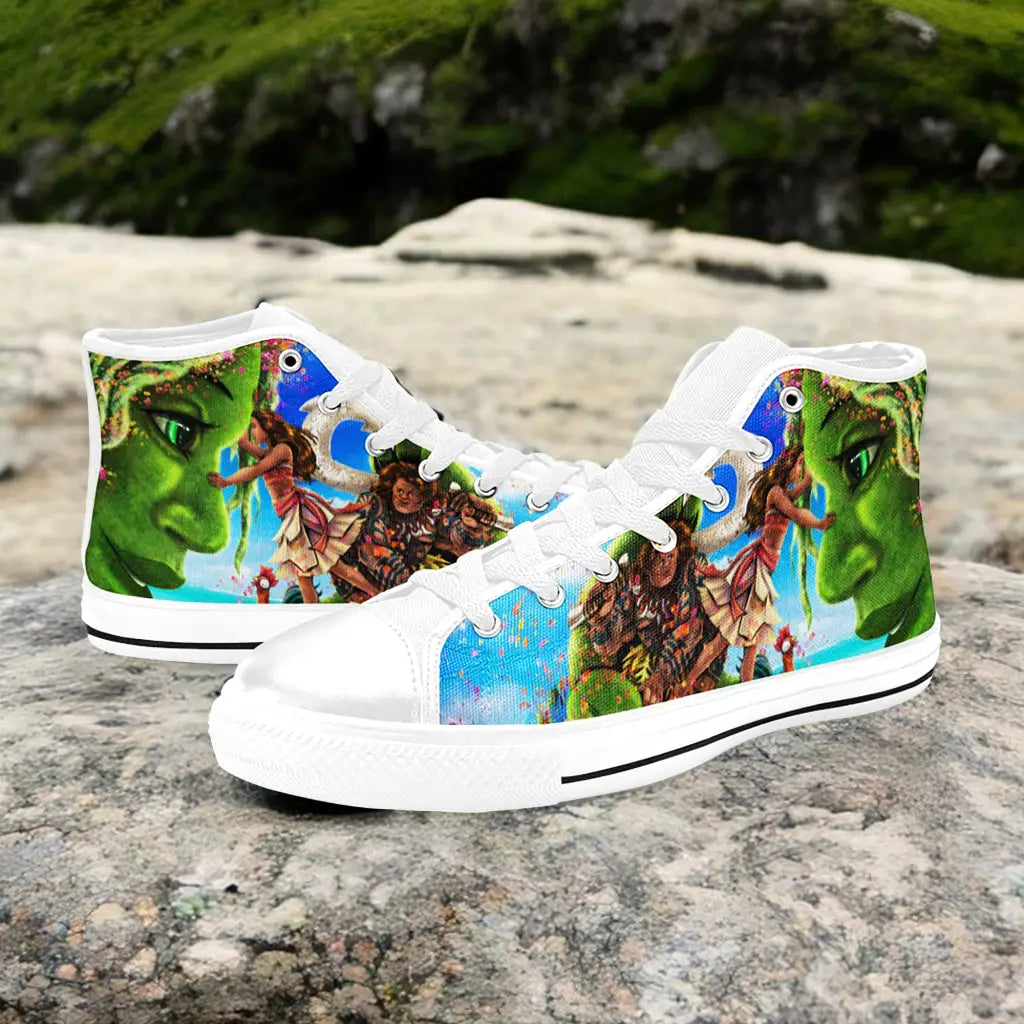 Princess Moana Waialiki Maui Custom High Top Sneakers Shoes