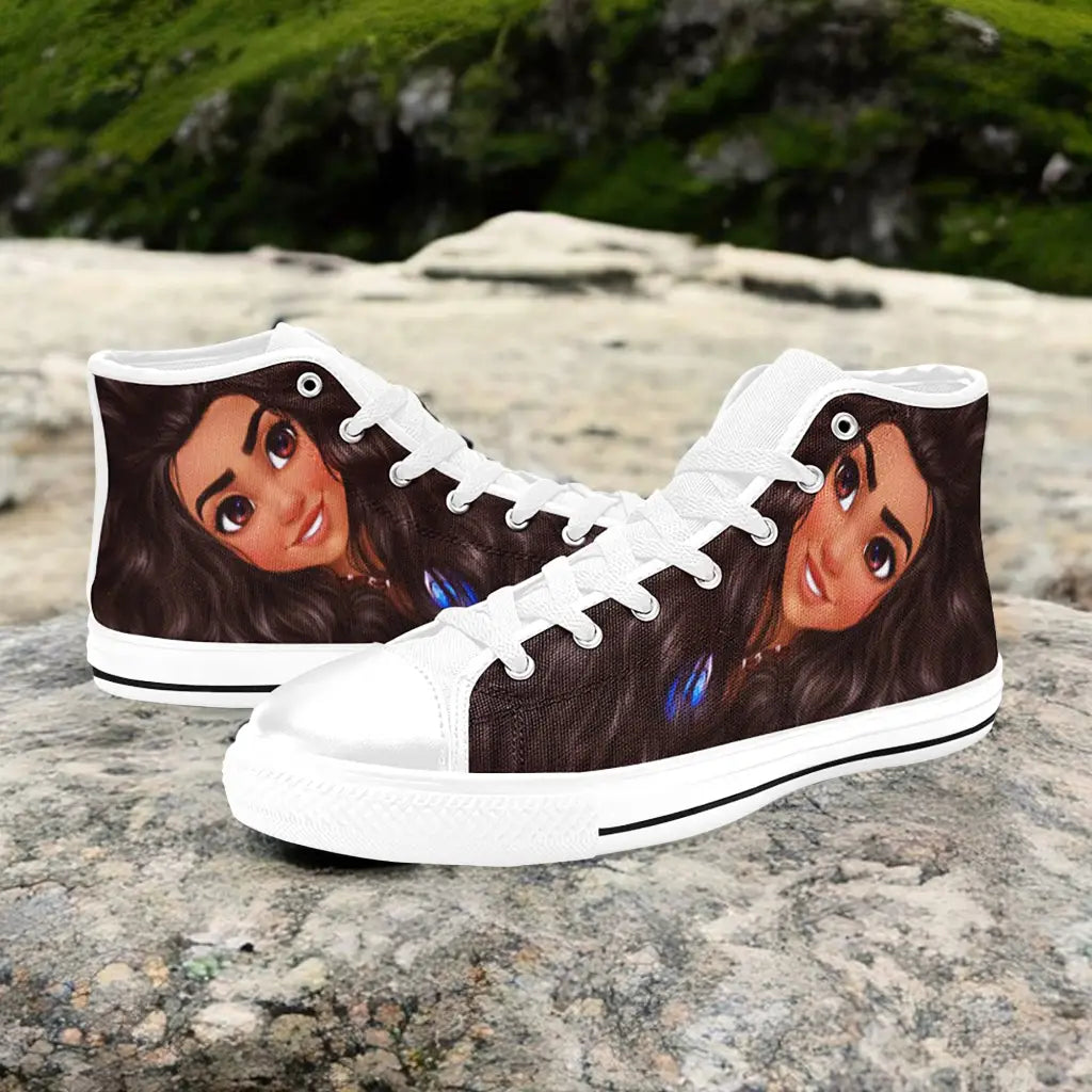 Princess Moana Waialiki Maui Custom High Top Sneakers Shoes