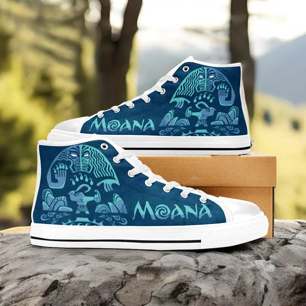 Princess Moana Waialiki Maui Custom High Top Sneakers Shoes