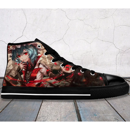 Remilia Scarlet Touhou Project Shoes High Top Sneakers