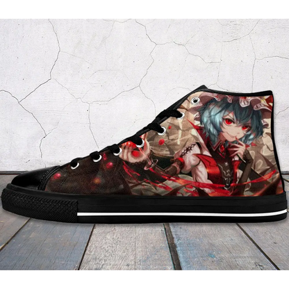 Remilia Scarlet Touhou Project Shoes High Top Sneakers