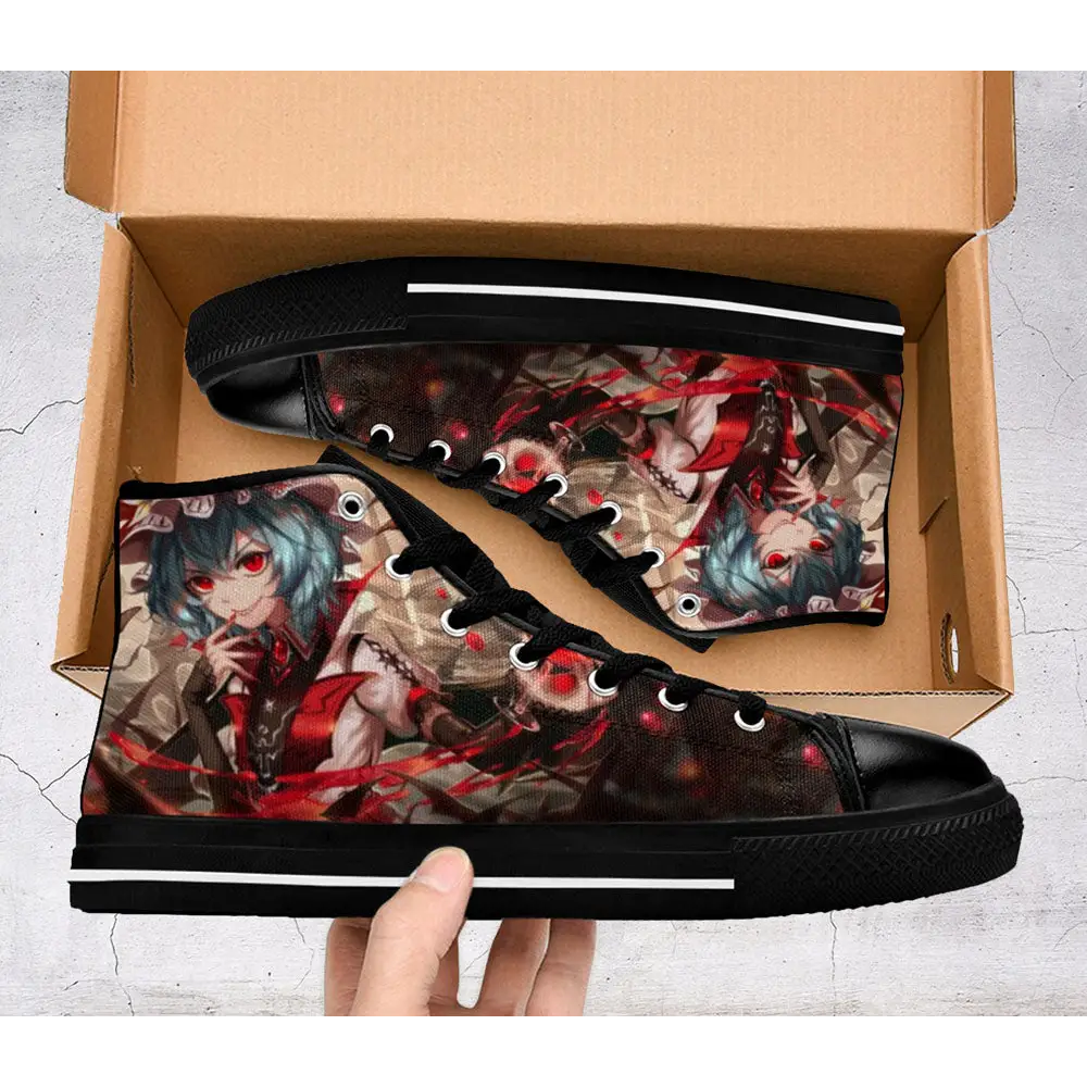 Remilia Scarlet Touhou Project Shoes High Top Sneakers