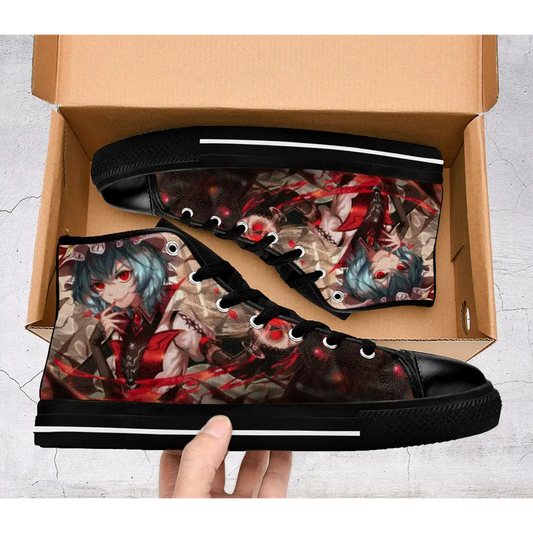 Remilia Scarlet Touhou Project Shoes High Top Sneakers