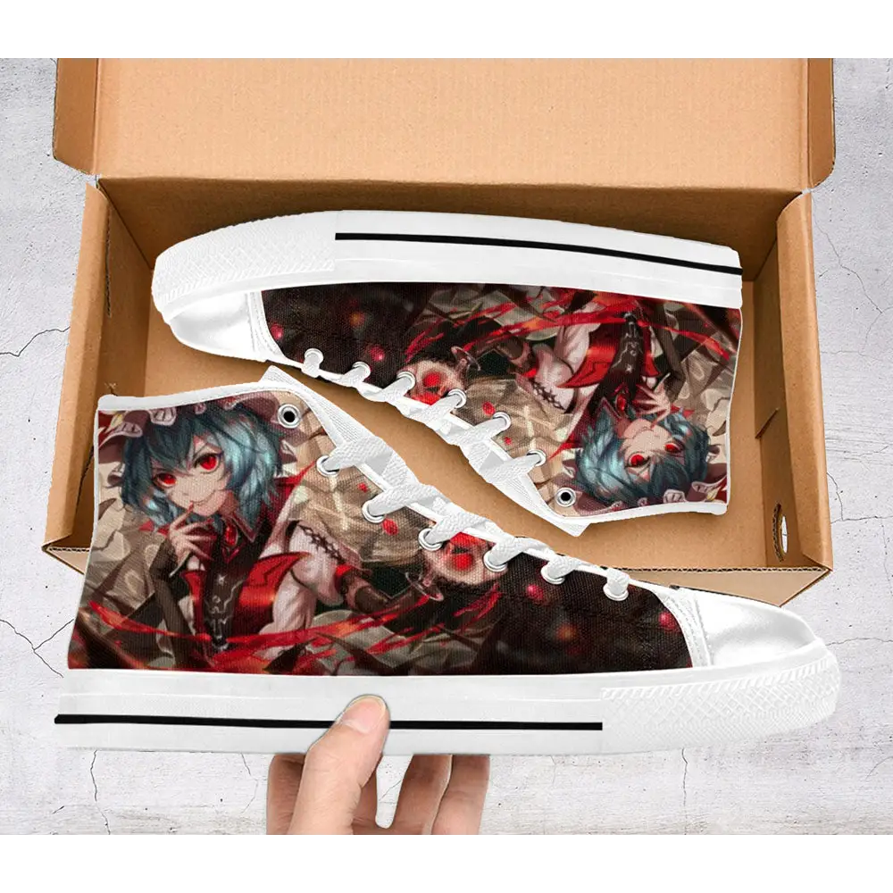 Remilia Scarlet Touhou Project Shoes High Top Sneakers