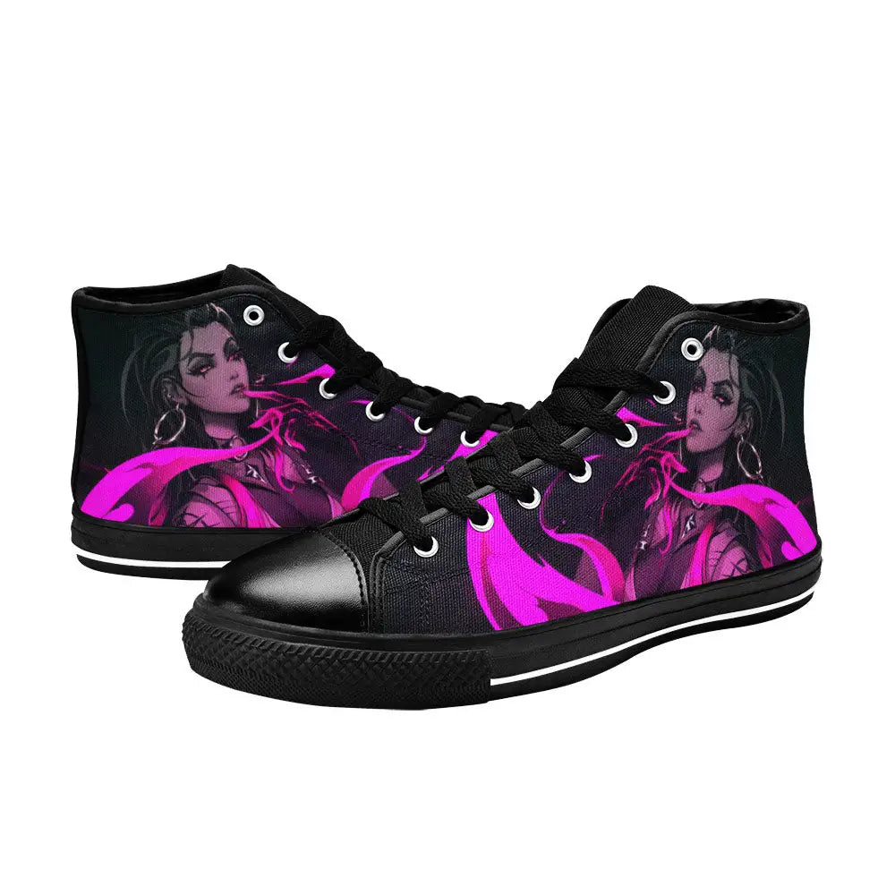 Reyna Valorant Custom High Top Sneakers Shoes